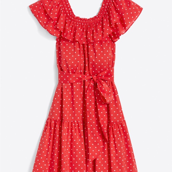 Draper James Sawyer Dress in Red Polka Dot XL - Picture 3 of 3